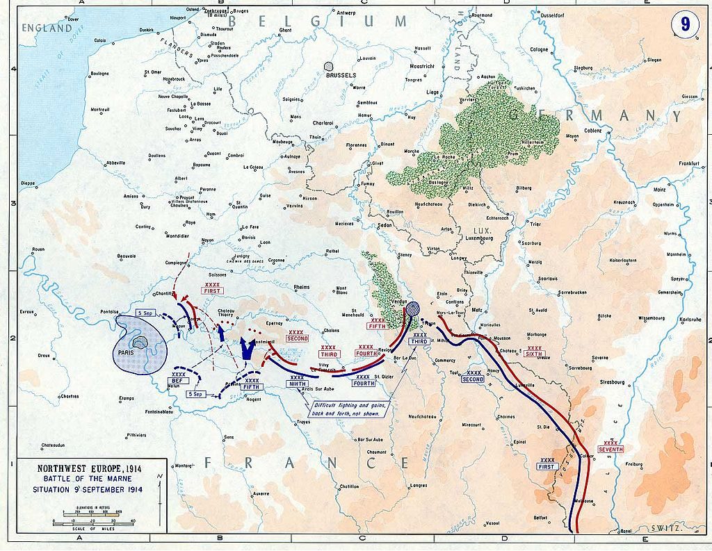 09.09.2019 "Ekspresem przez historię" 1 1024px battle of the marne map 1