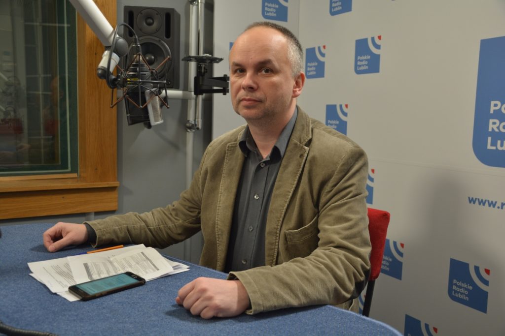 15.03.2018 "Gość Radia Lublin": Paweł Bobołowicz 1 15.03.2018 gosc radia lublin foto 3
