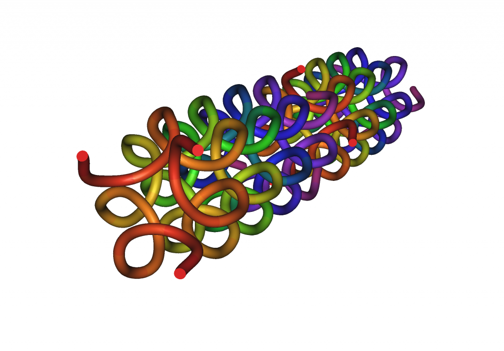 1k6f crystal structure of the collagen triple helix model pro pro gly103 04