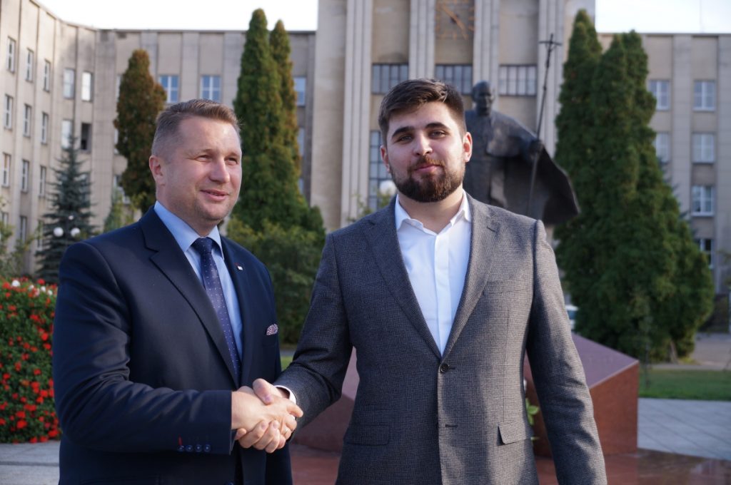 Wojewoda lubelski wyraził poparcie dla Jakuba Banaszka 1 banaszka 2 1