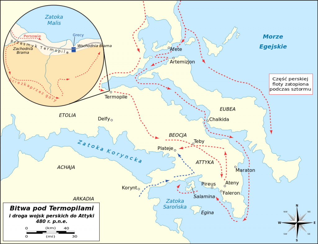 battle of thermopylae and movements to salamis and plataea map pl.svg