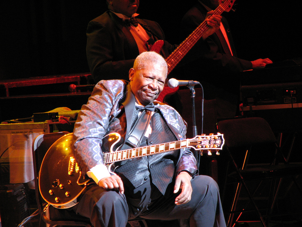 bb king onstage toronto 2007