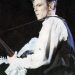 David Bowie tocando en el festival "Rock in Chile", celebrado en Octubre de 1990 en Santiago de Chile.