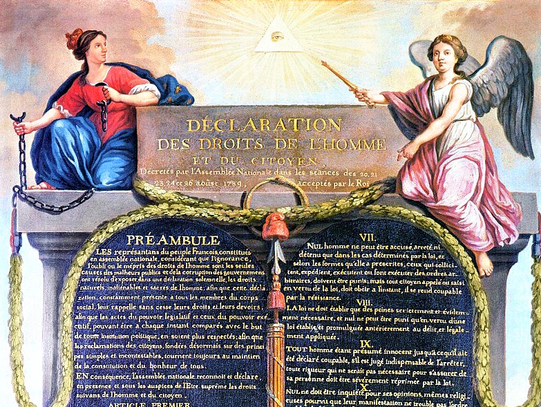 declaration of the rights of man and of the citizen in 1789