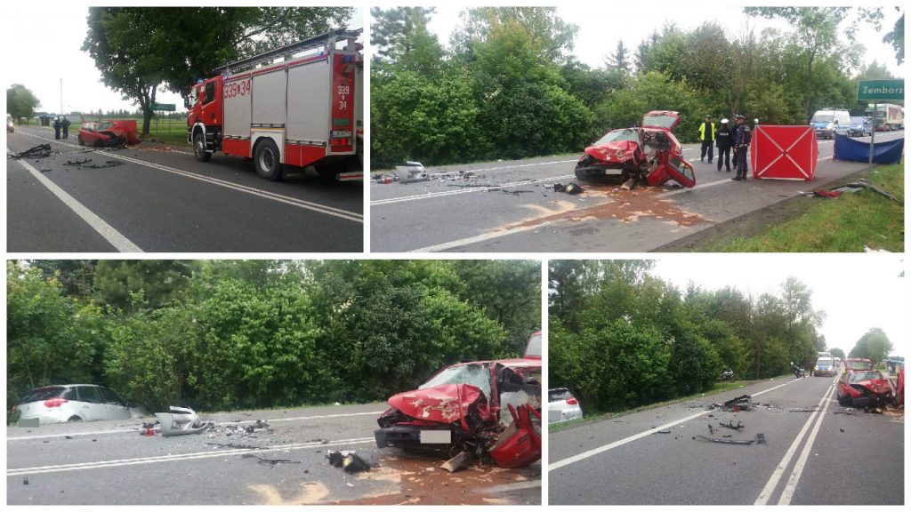 Tragedia na drodze w Zemborzycach Tereszyńskich 1 fotorcreated 1