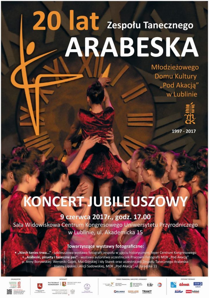 jubileusz arabeski 2017 plakat 1200