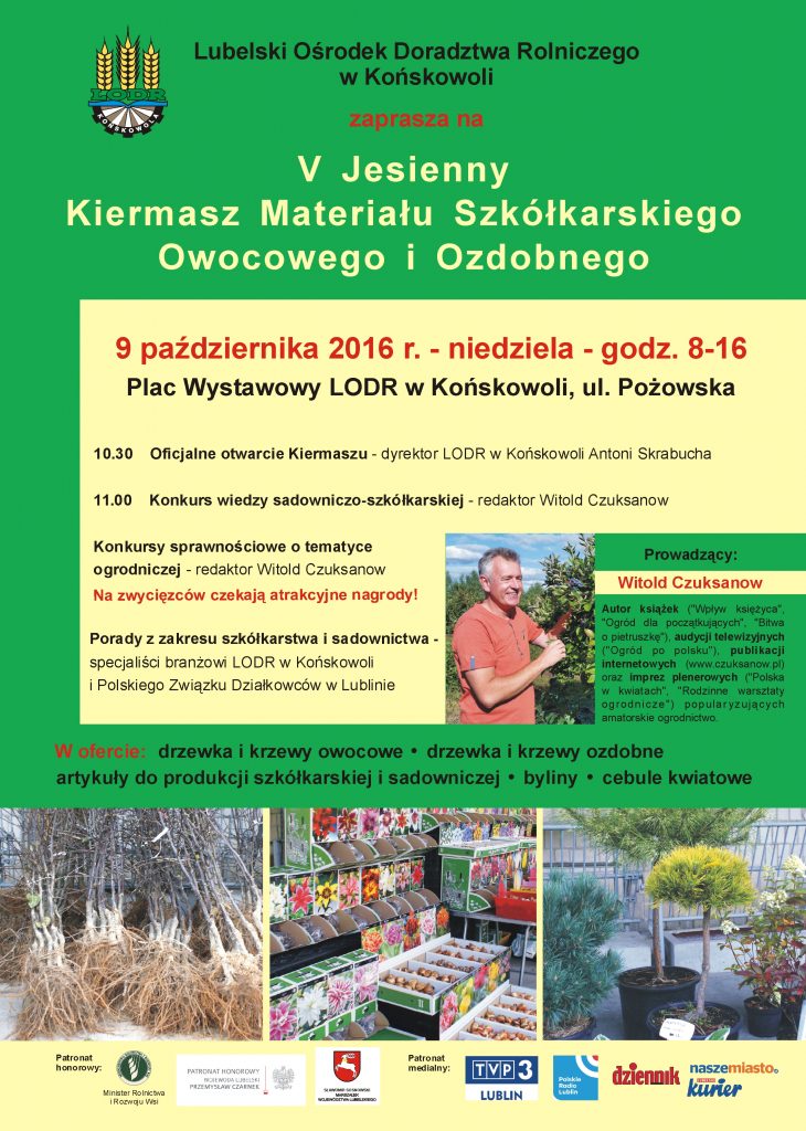 kiermasz szkolkarski 2016