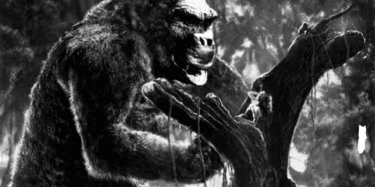 King Kong terrorizes Fay Wray in the classic monster movie, playing through  Sunday at the Rosebud Movie Palace.