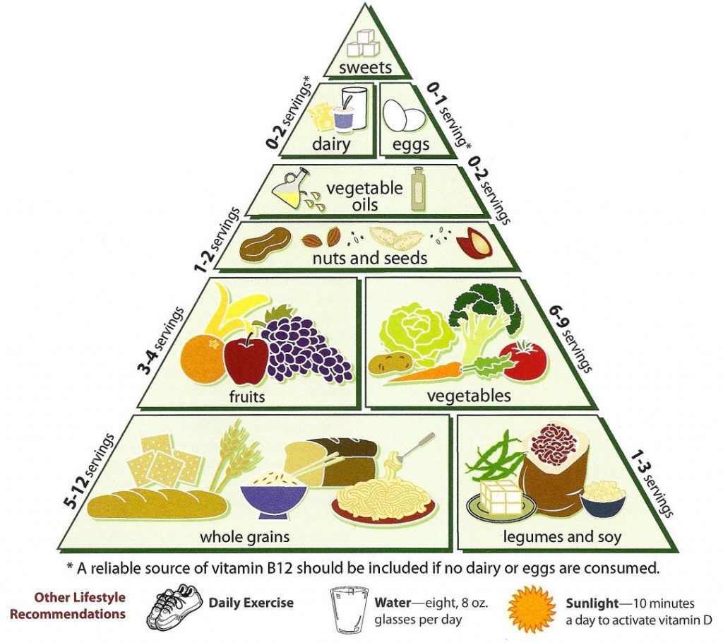 loma linda university vegetarian food pyramid 2