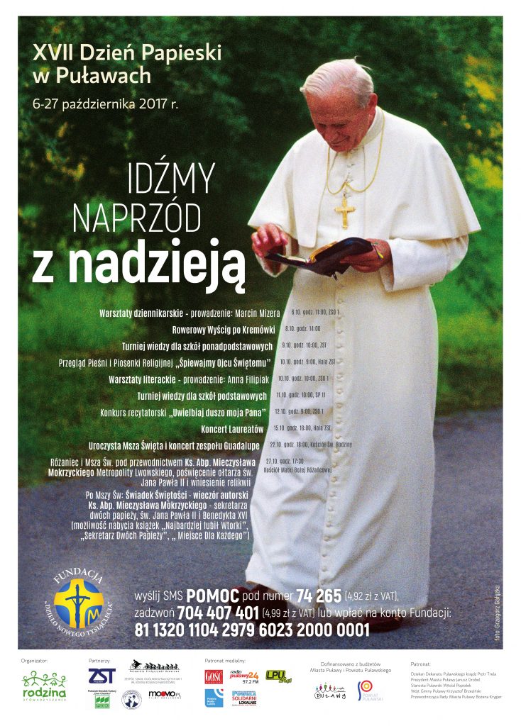 plakat dzien papieski 2017 b2 v2 1