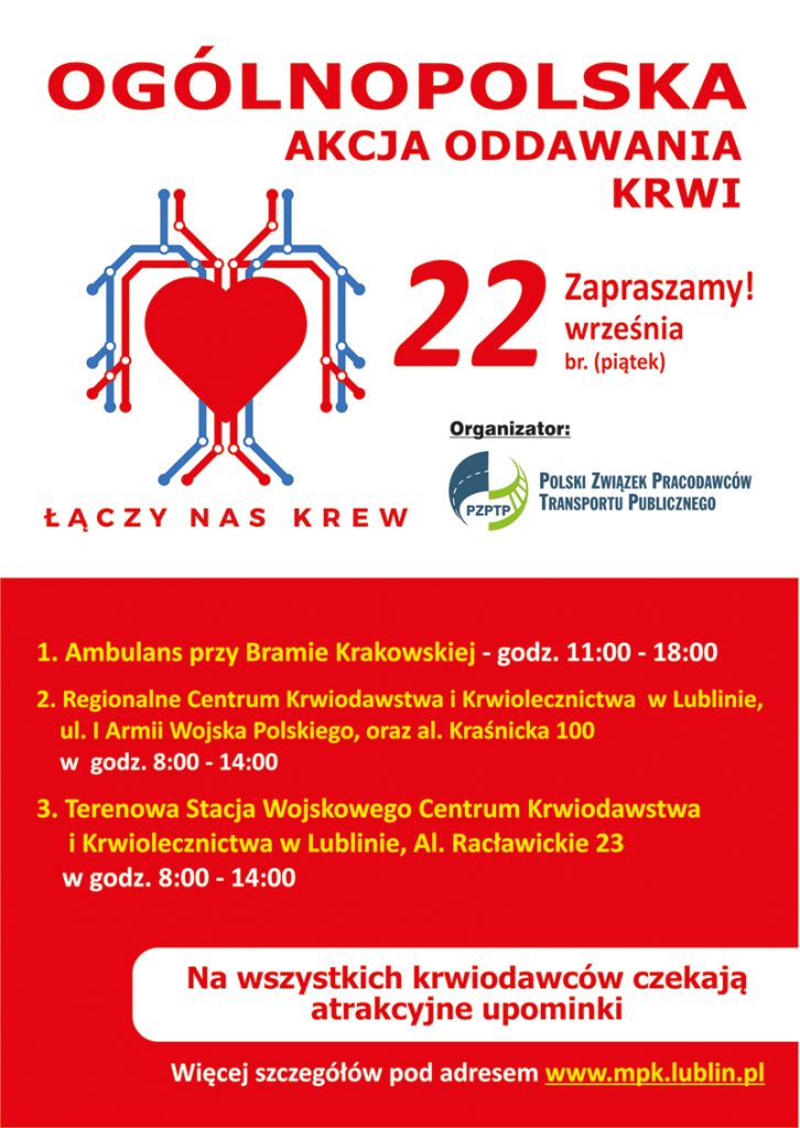 plakat laczy nas krew