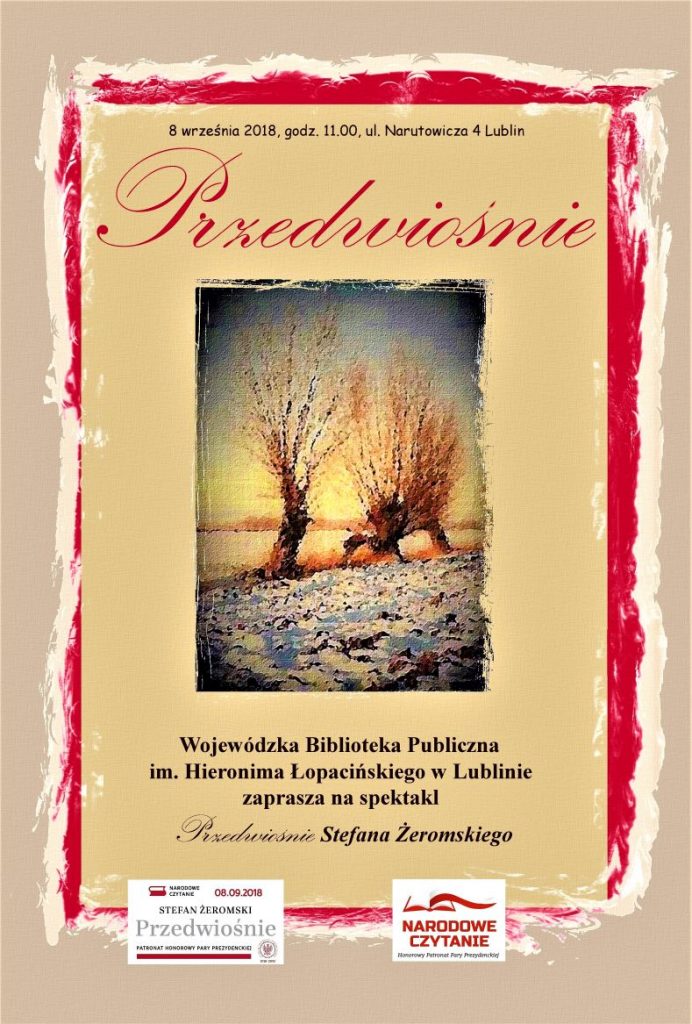 plakat przedwiosnie