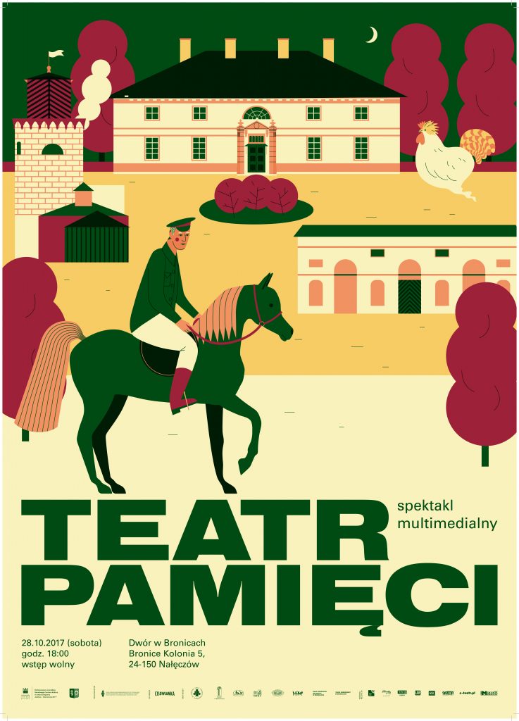 plakat teatr pamieci