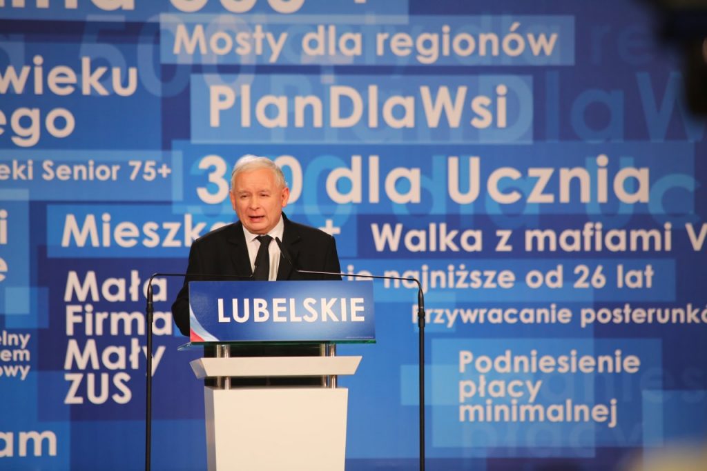 Konwencja regionalna PiS w Lublinie. Kaczyński: stare układy albo dobra zmiana 1 pm pis016 10