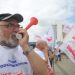 2018-07-25T13:46:15:13 , 

Fot. Piotr Michalski 

Protest Solidarnosc przed Dyrekcja GA Azoty Pulawy .