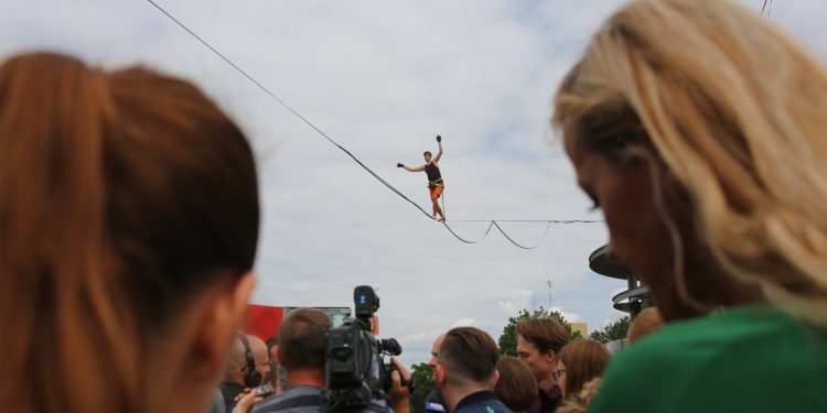 2019-07-23T12:06:35:00 , 

Fot. Piotr Michalski 


Konferencja prasowa " Urban Highline " CSK . Stawiarski .
