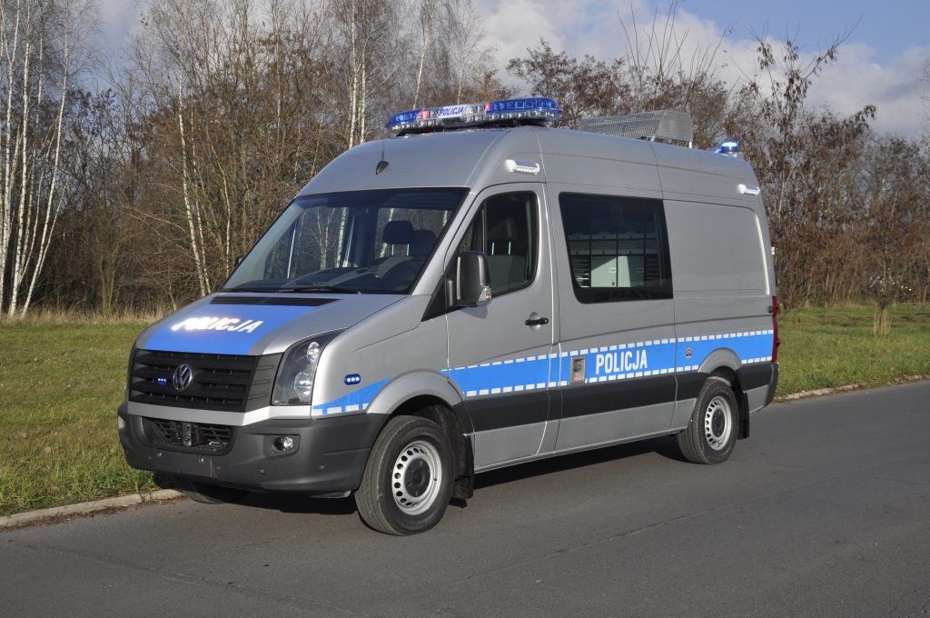 policja etdie vw crafter