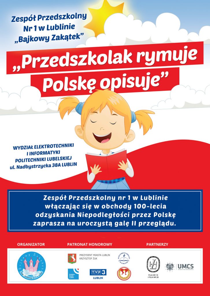 przedszkole plakat polska a3