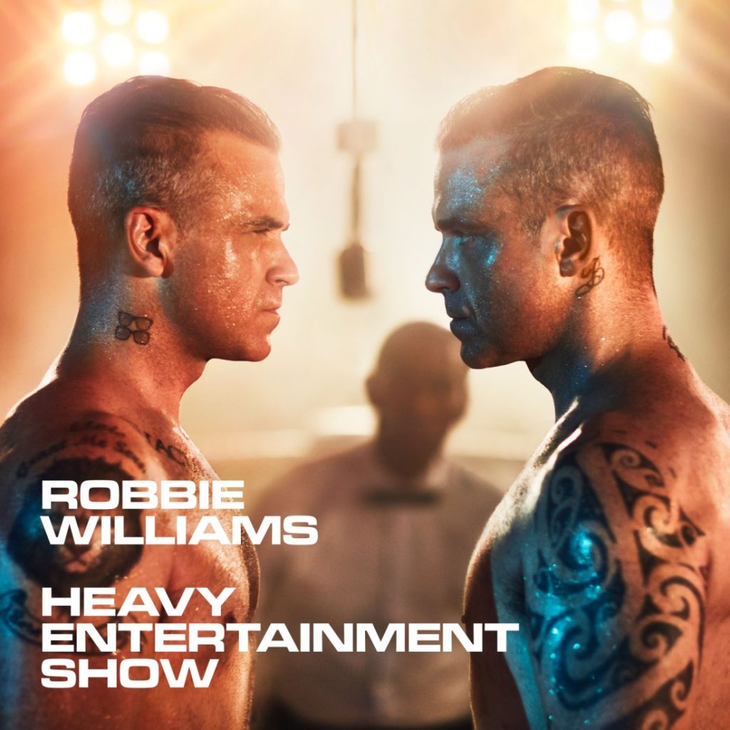 robbie williams cover heavy entertainment show
