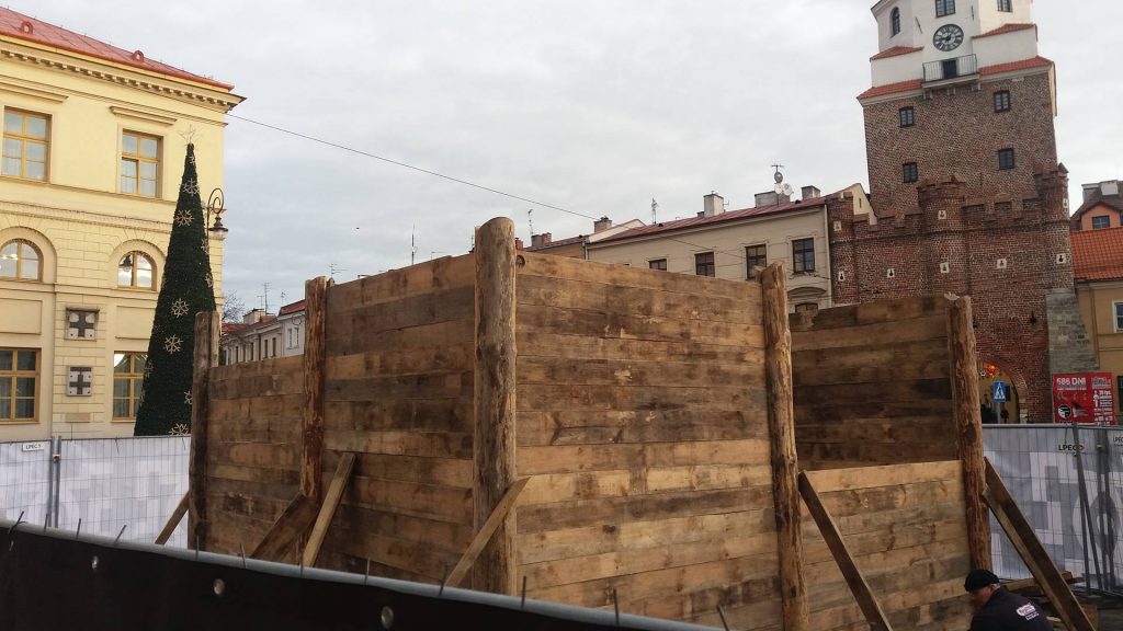 Ruszyła budowa szopki 1 szopka 4