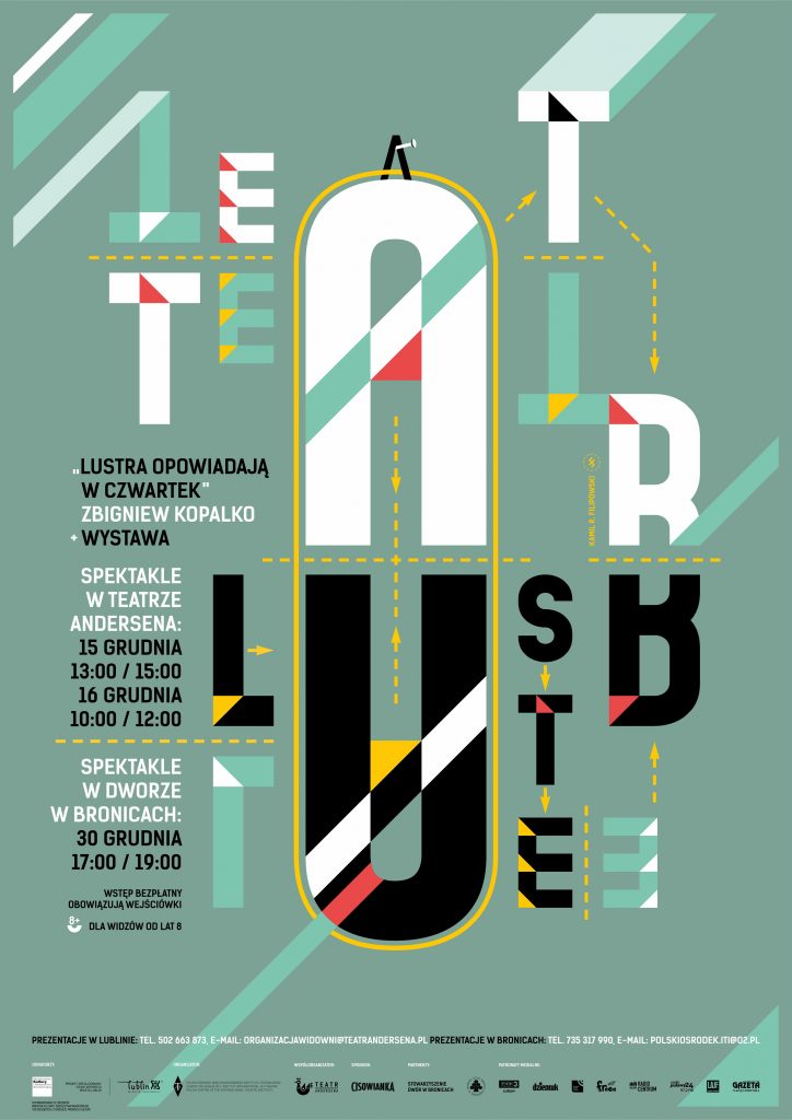 teatr luster official poster www rgb