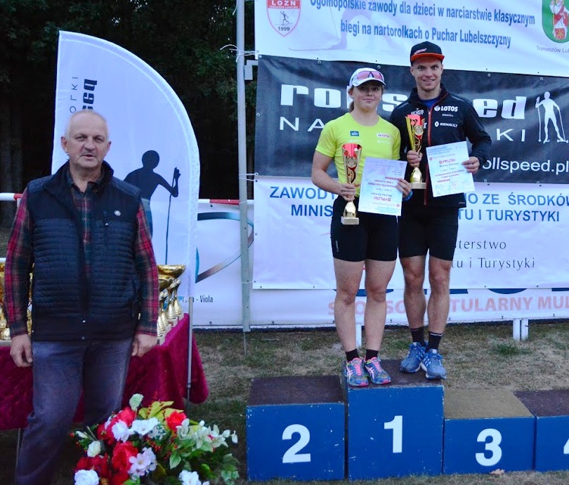 tomaszowska setka monika skinder i maciej starega ze sponsorem pawlem zolkiewskim firma krismar.