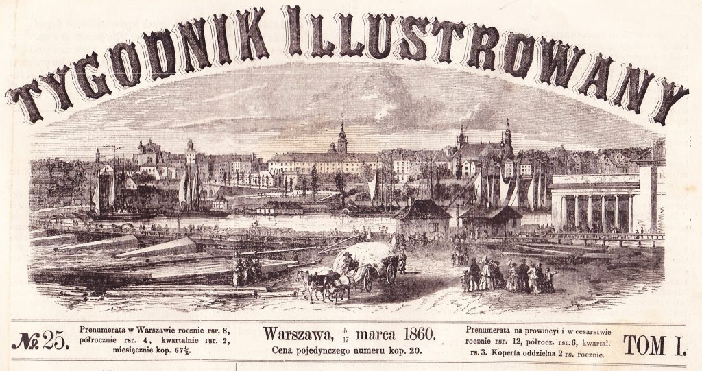 01.10.2018 "Ekspresem przez historię" 1 tygodnik illustrowany 1860 r 1