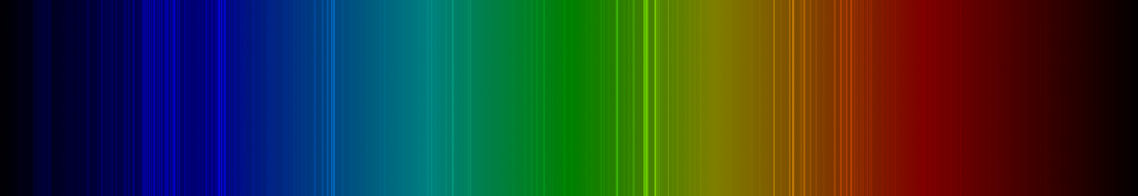 vanadium spectrum visible