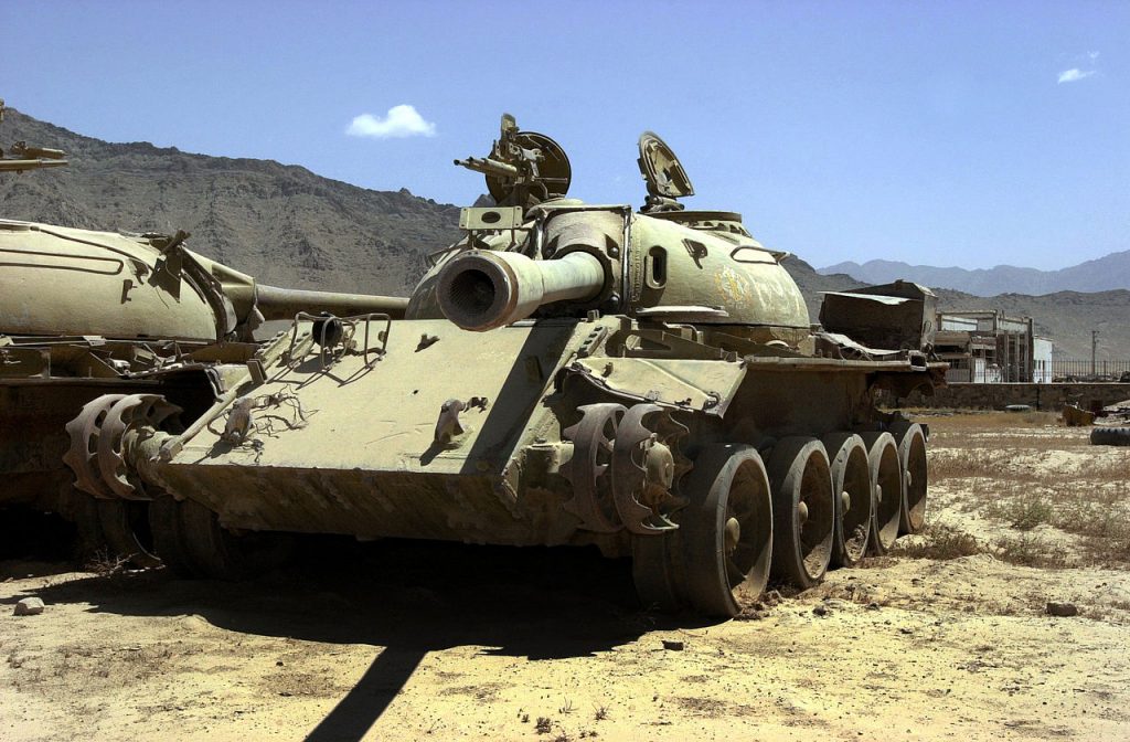 t 54a and t 55 at bagram air base 1