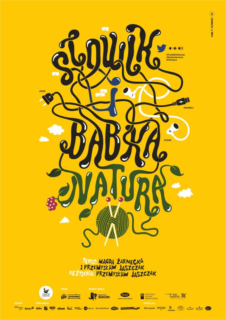 slowik i babka natura poster www