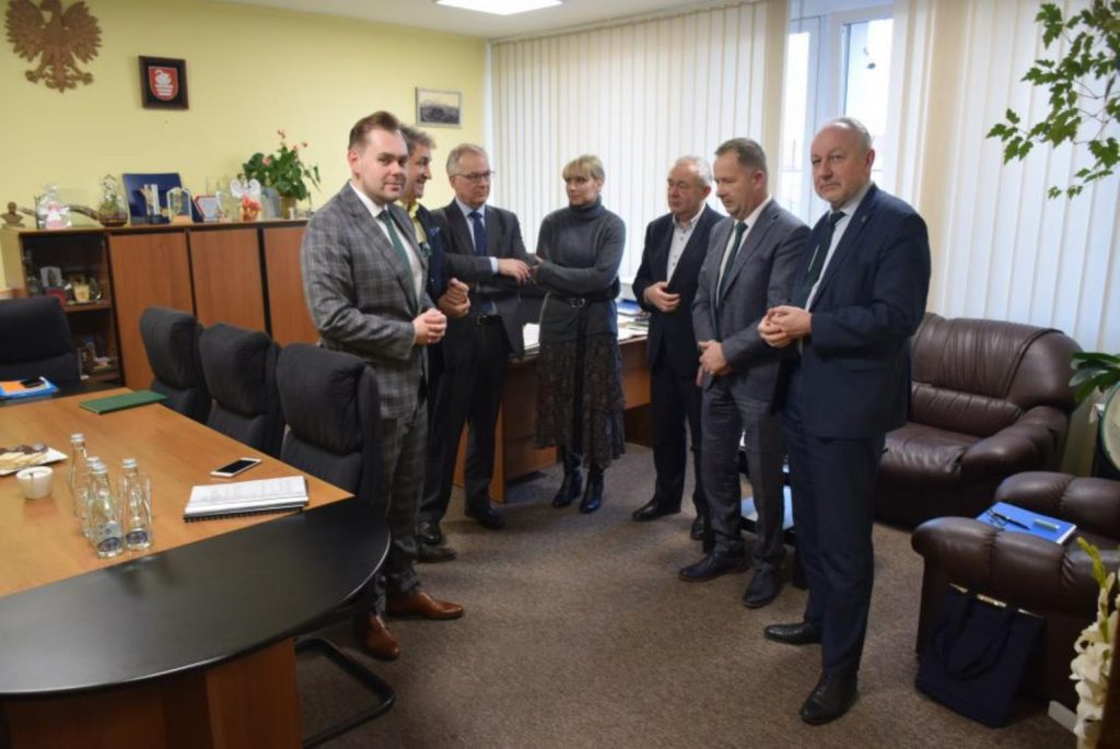 spotkanie burmistrza miasta bilgoraja oraz zespolu projektowego z doradcami ze zwiazku miast polskich
