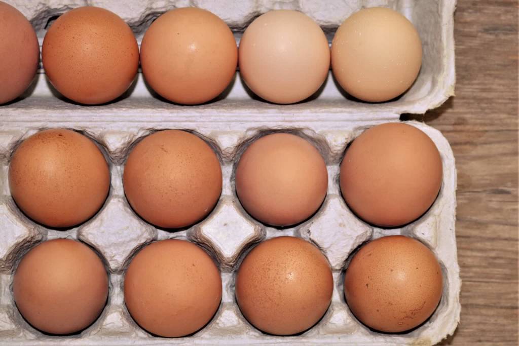 fresh brown eggs in carton 2020 04 01 094936