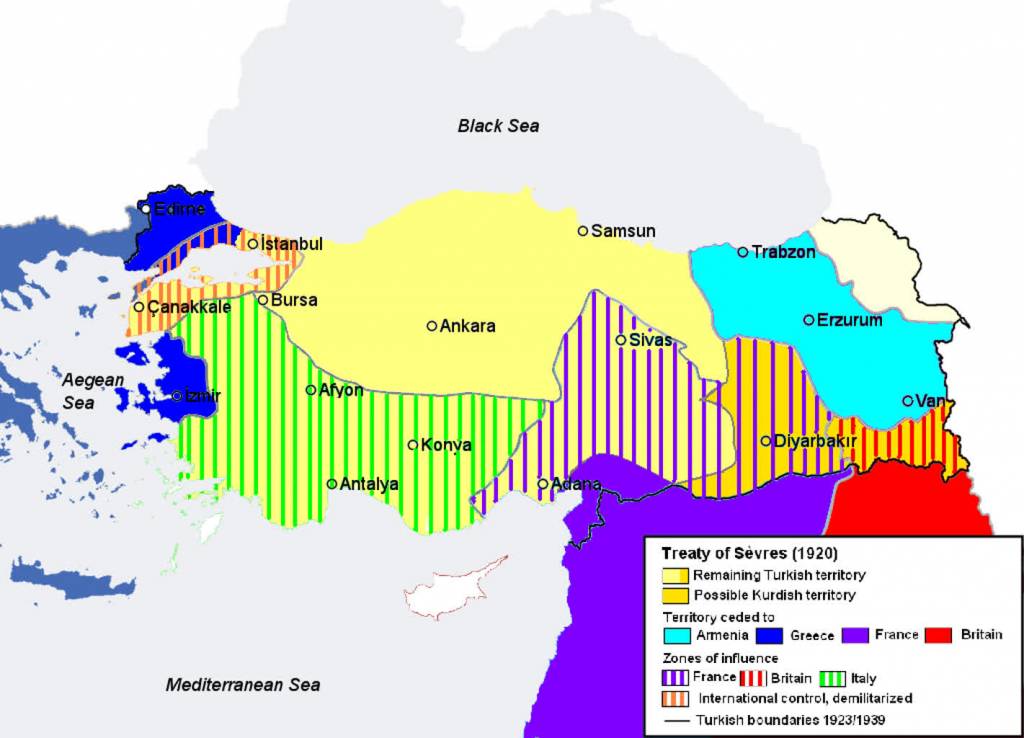 treaty of sevres map partitioning anatolia 2020 08 09 204017