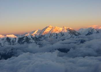 annapurna widziana z obozu ii na dhaulagiri 2021 04 10 233345