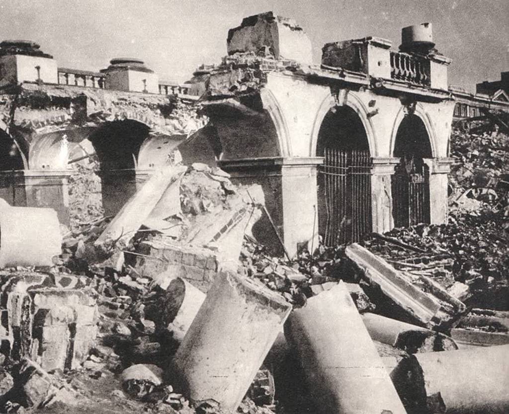 the saski palace warsaw destroyed by germans in 1944 2021 07 30 175520