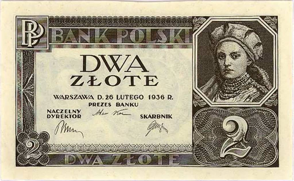 2 zlote banknote averse poland 1936 2022 04 28 200639