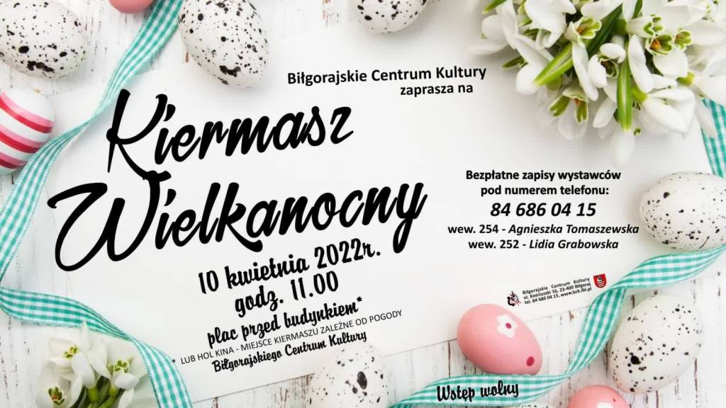 kiermasz wielkanocny w bilgoraju 2022 04 10 082637