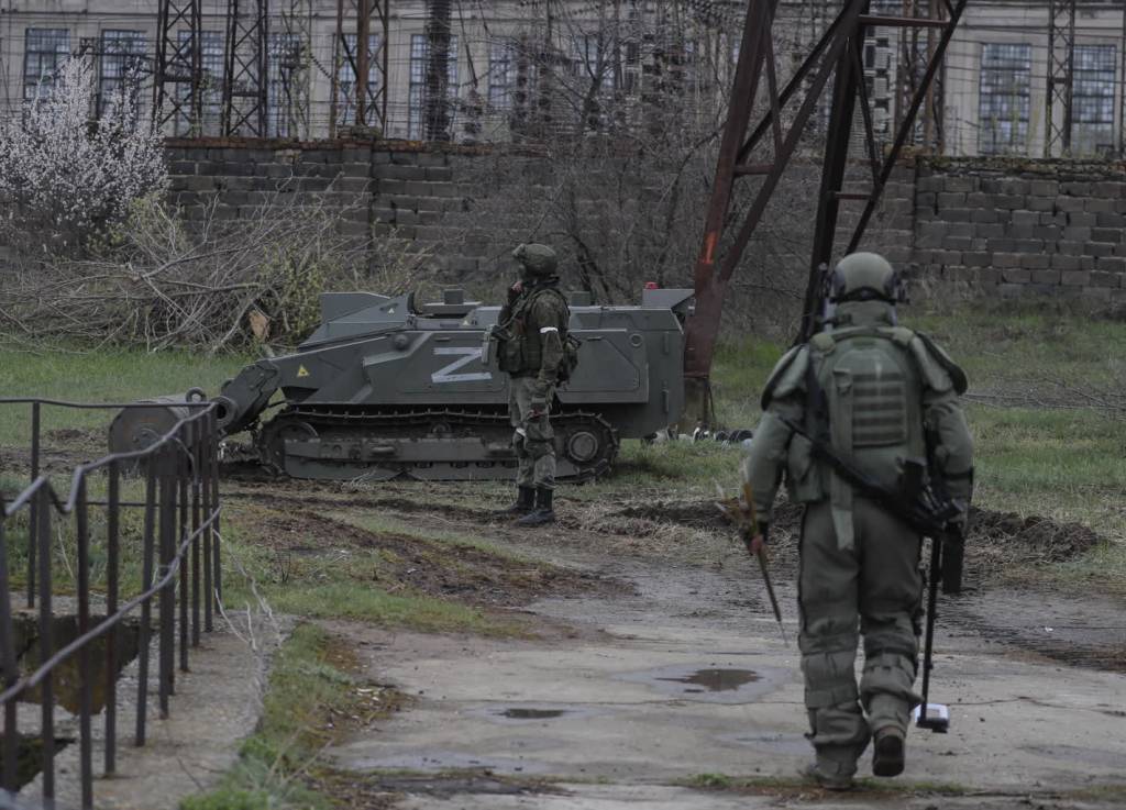 Ukraina: część 36. brygady piechoty morskiej trafiła w Mariupolu do rosyjskiej niewoli 1 mid epa09888275 2022 04 14 121504