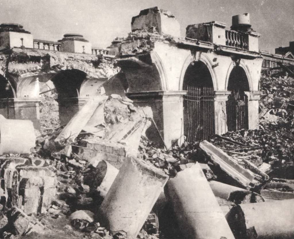 the saski palace warsaw destroyed by germans in 1944 2022 10 07 112416